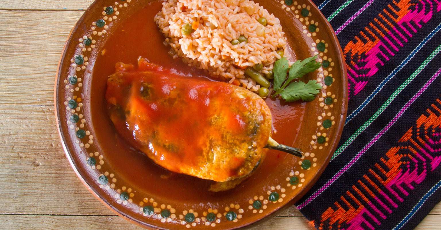 Chiles rellenos de avena