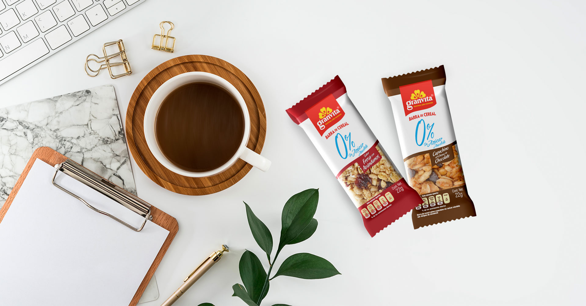 El snack ideal para tu home office: Barritas de Avena Granvita