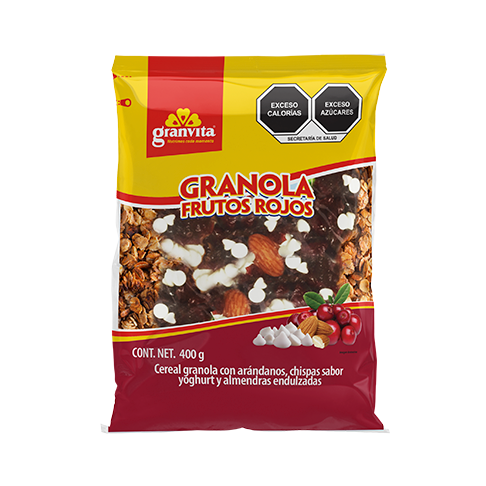 Granola Frutos Rojos 400 g