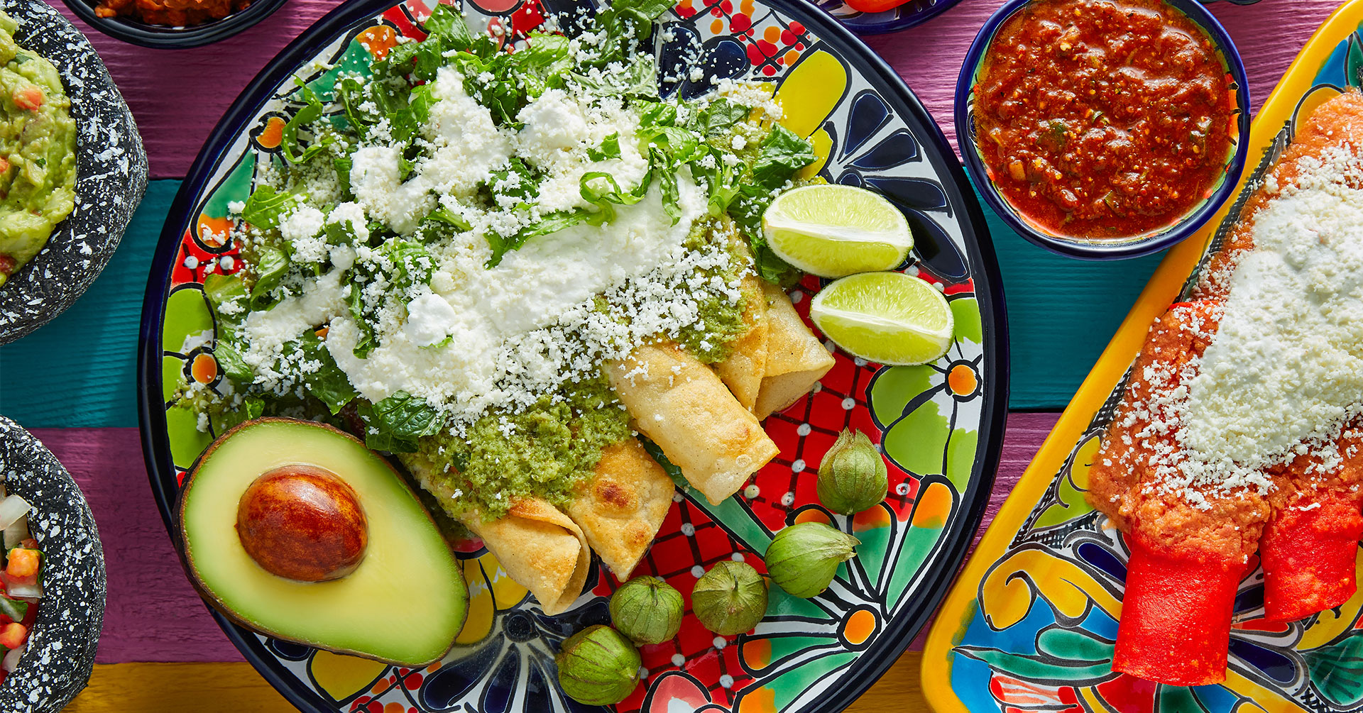 Enchiladas con tortillas integrales de avena