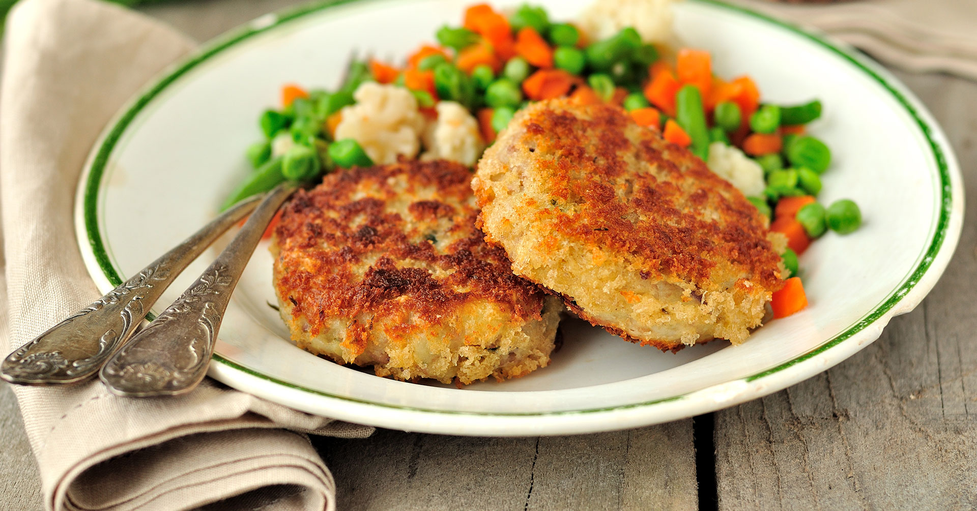 Exquisita hamburguesa de avena y calabaza