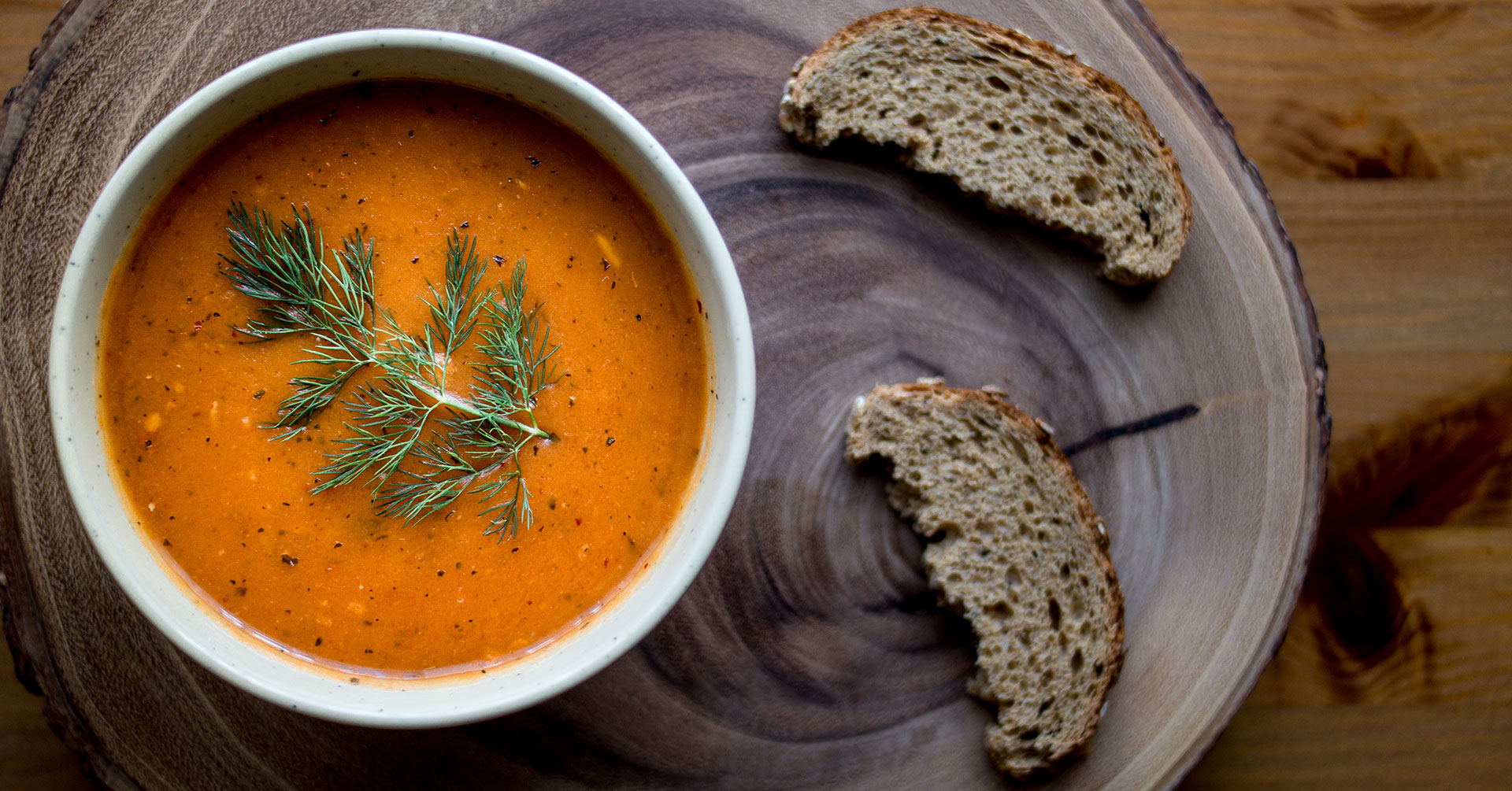 Sopa de verduras y avena