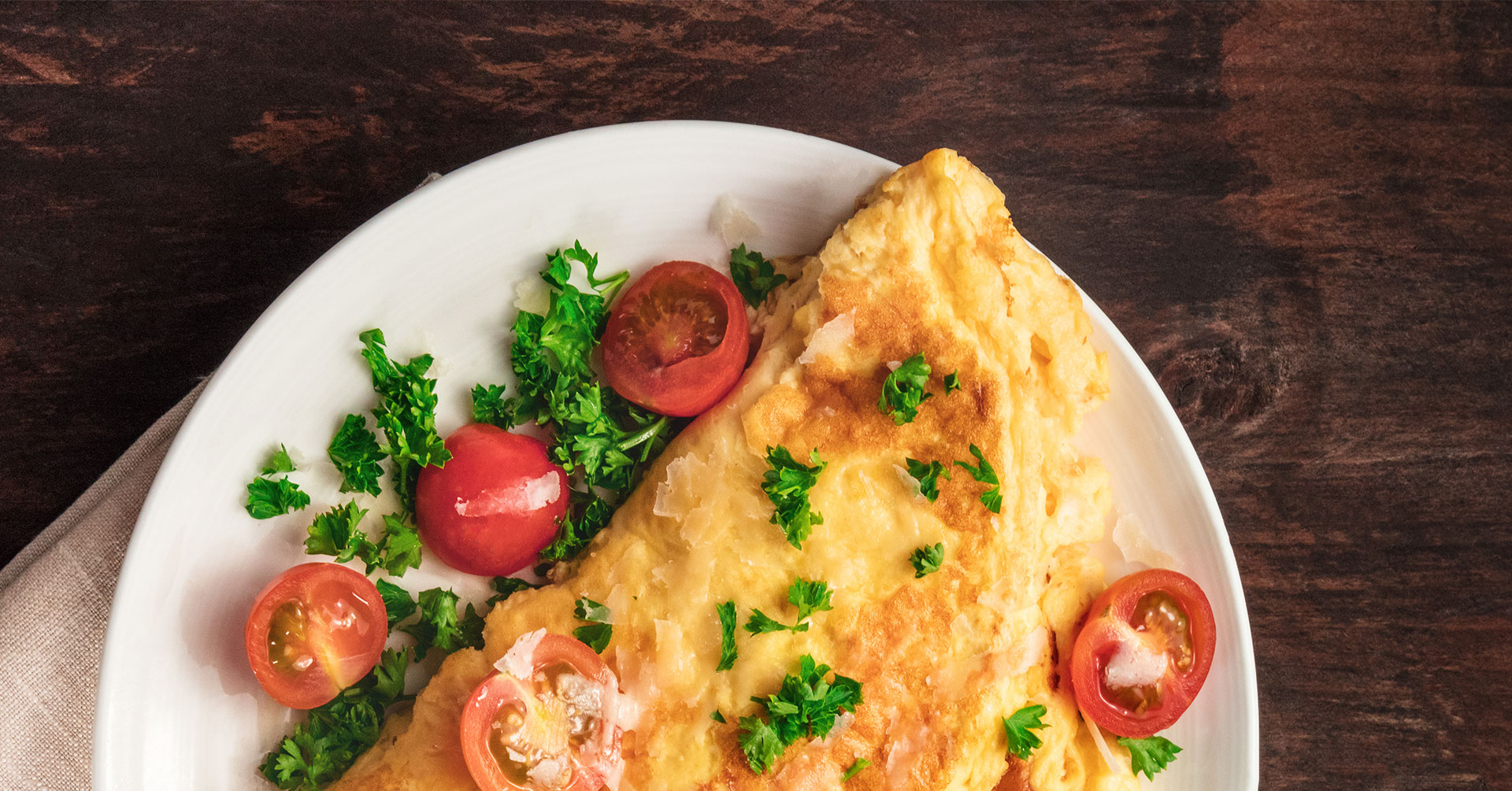 Cocina un rico omelette de avena para desayunar