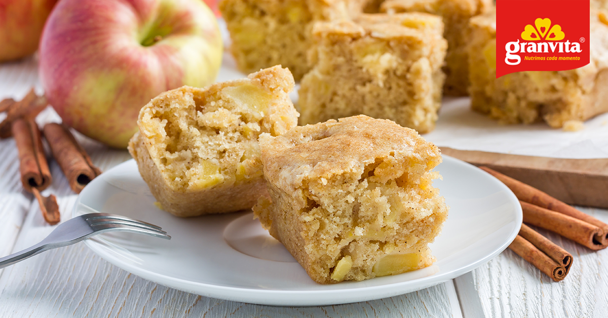 Budín de manzana y canela
