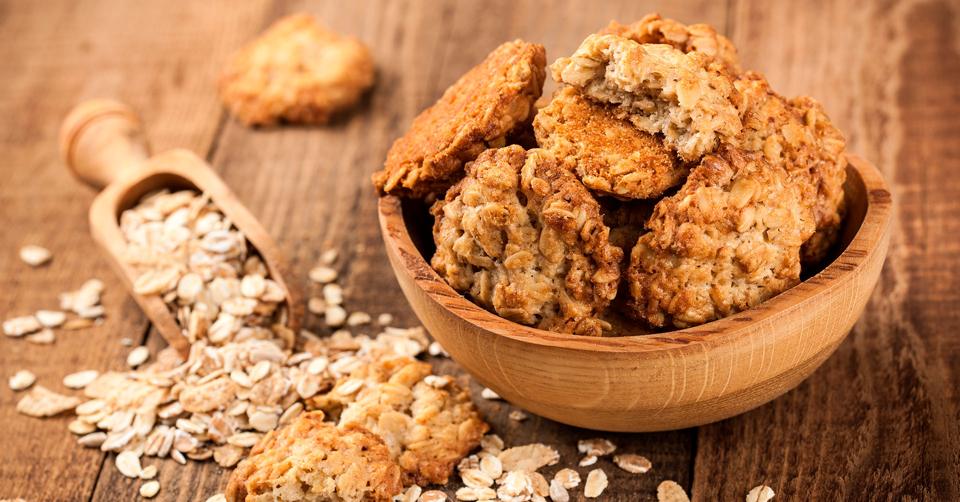 Galletas de avena, almendras y chía