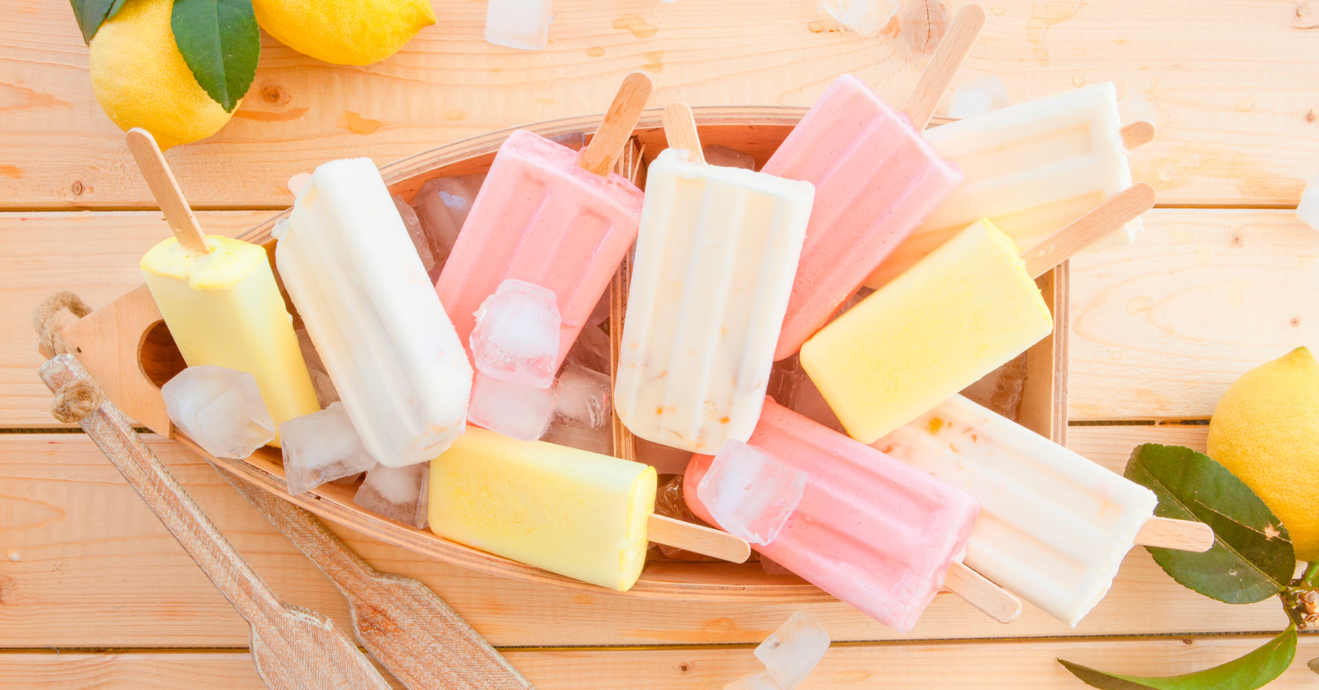 Refréscate con estas paletas de hielo caseras