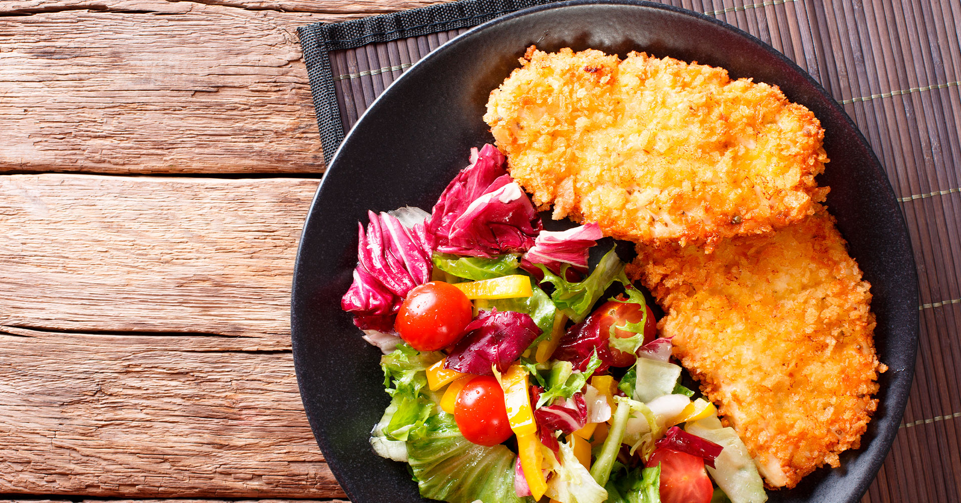 Pescado al horno con queso manchego