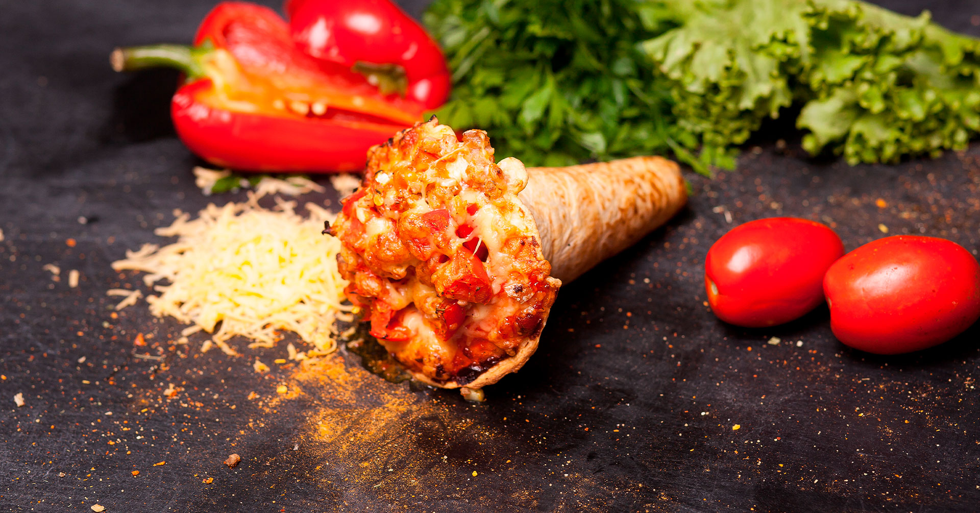 Prepara unas deliciosas pizzas en cono