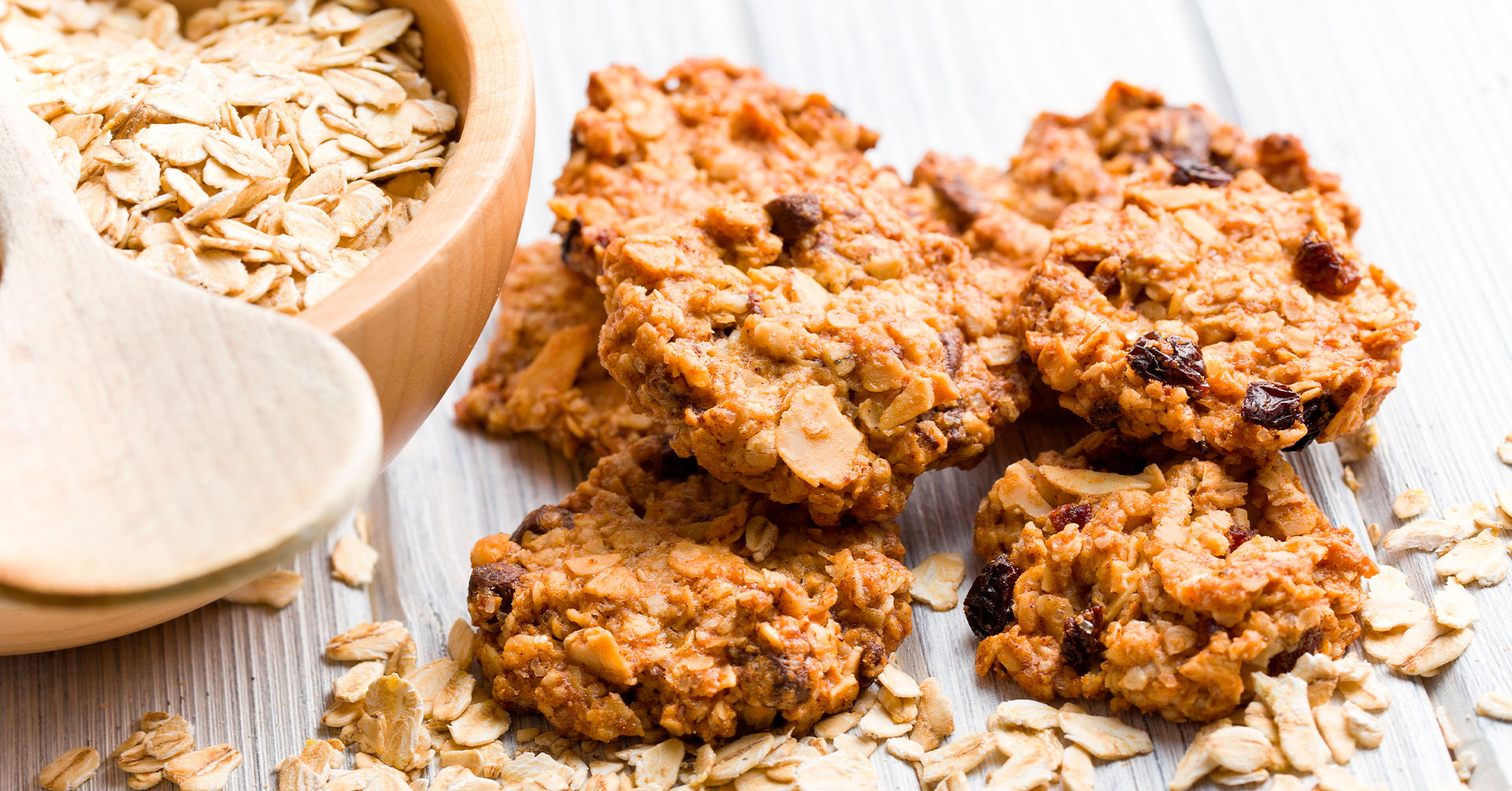 Galletas de avena y pasas