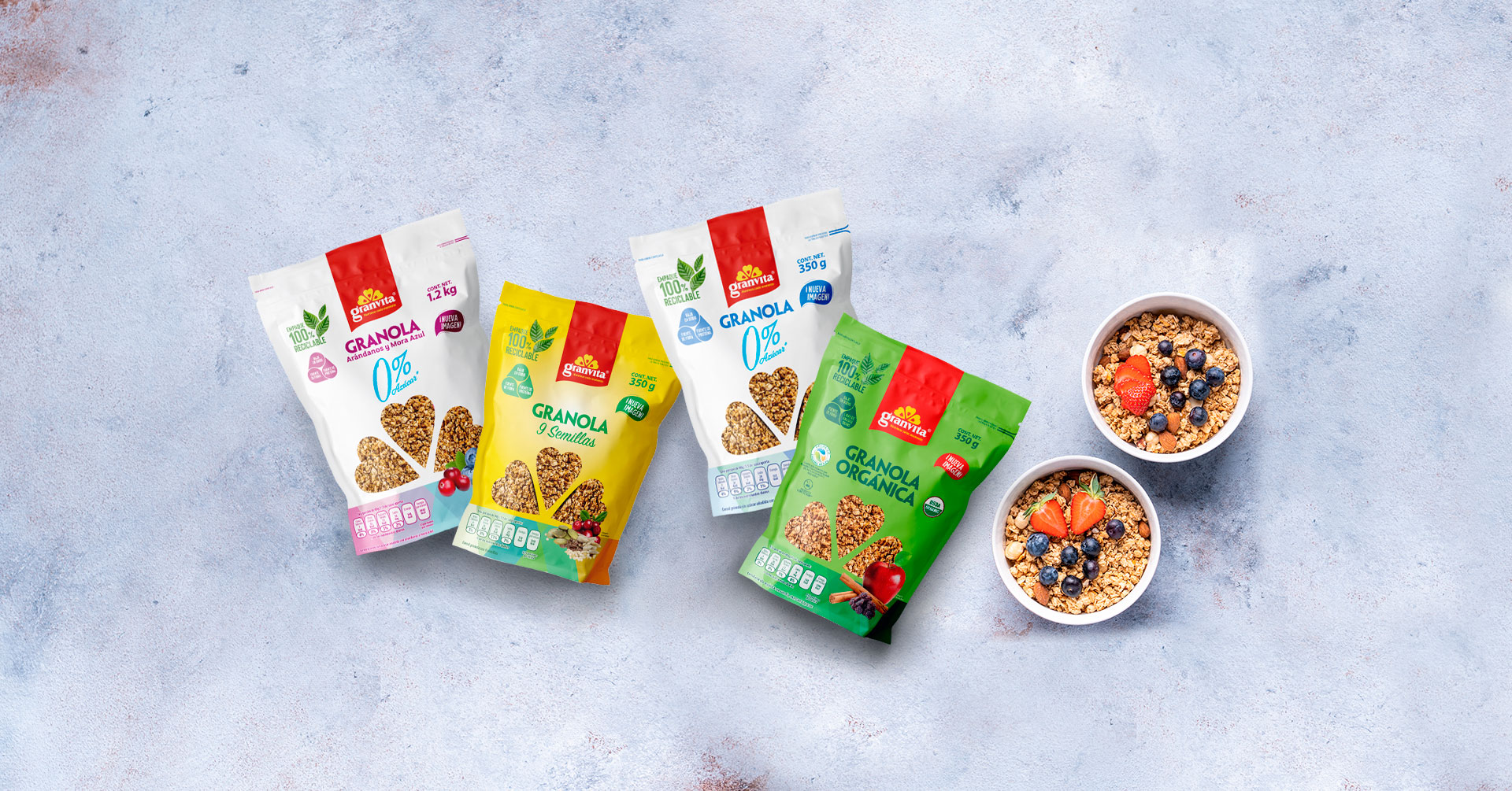 Granola Granvita, conoce todo sobre sus ingredientes