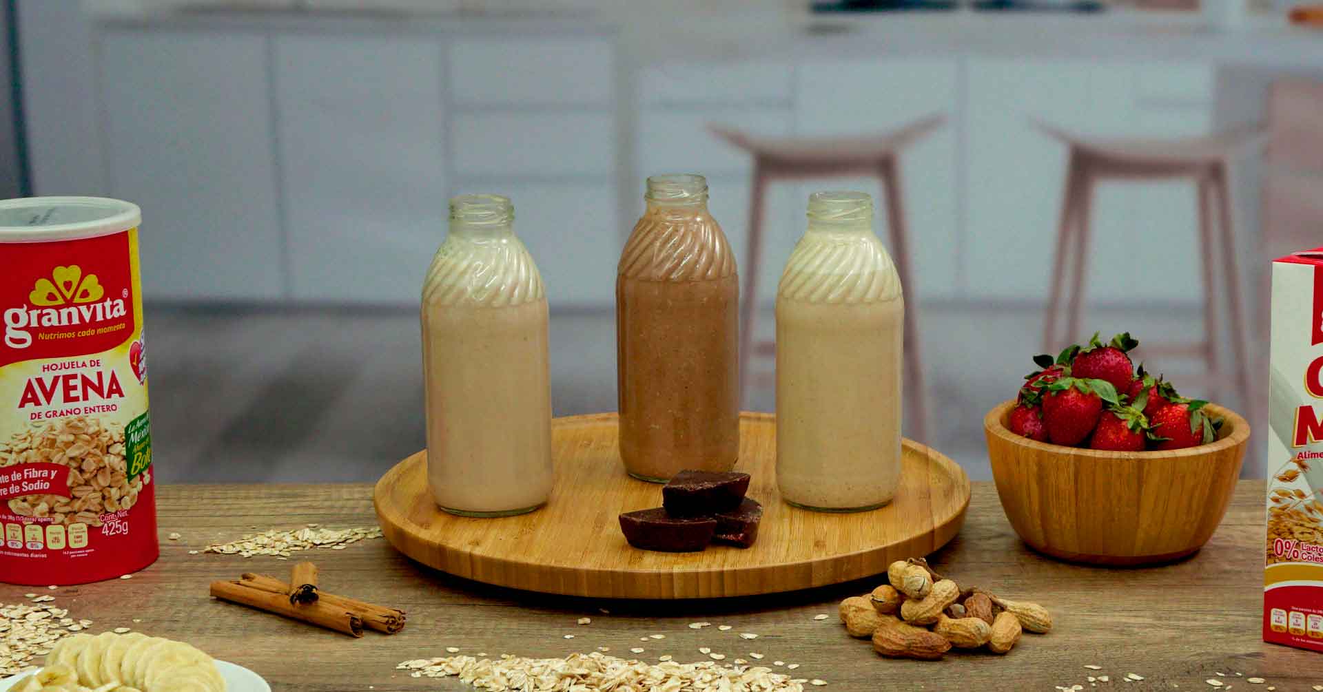 Licuados saludables preentrenamiento