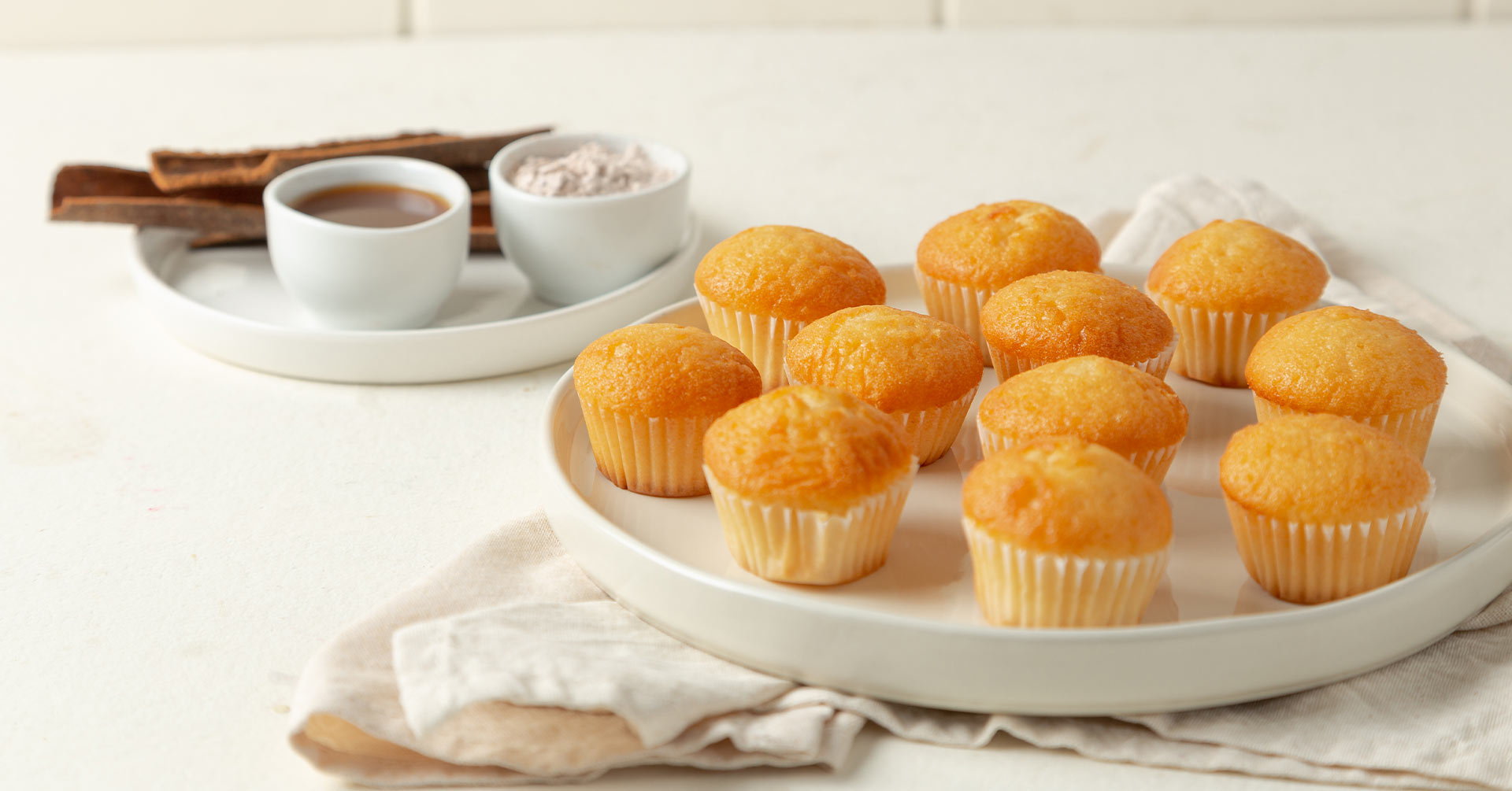 Minimuffins de avena con queso