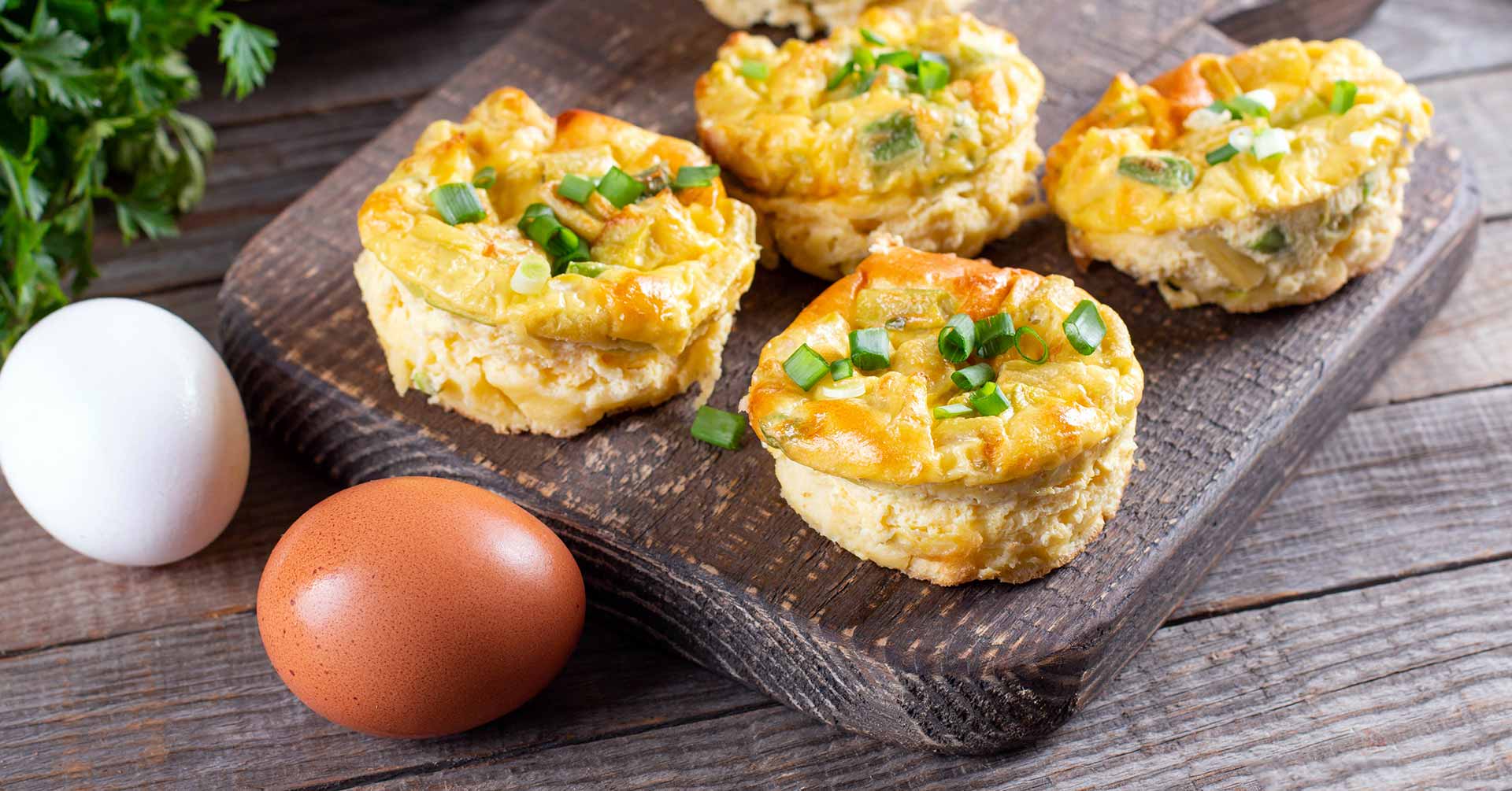 Muffins de huevo