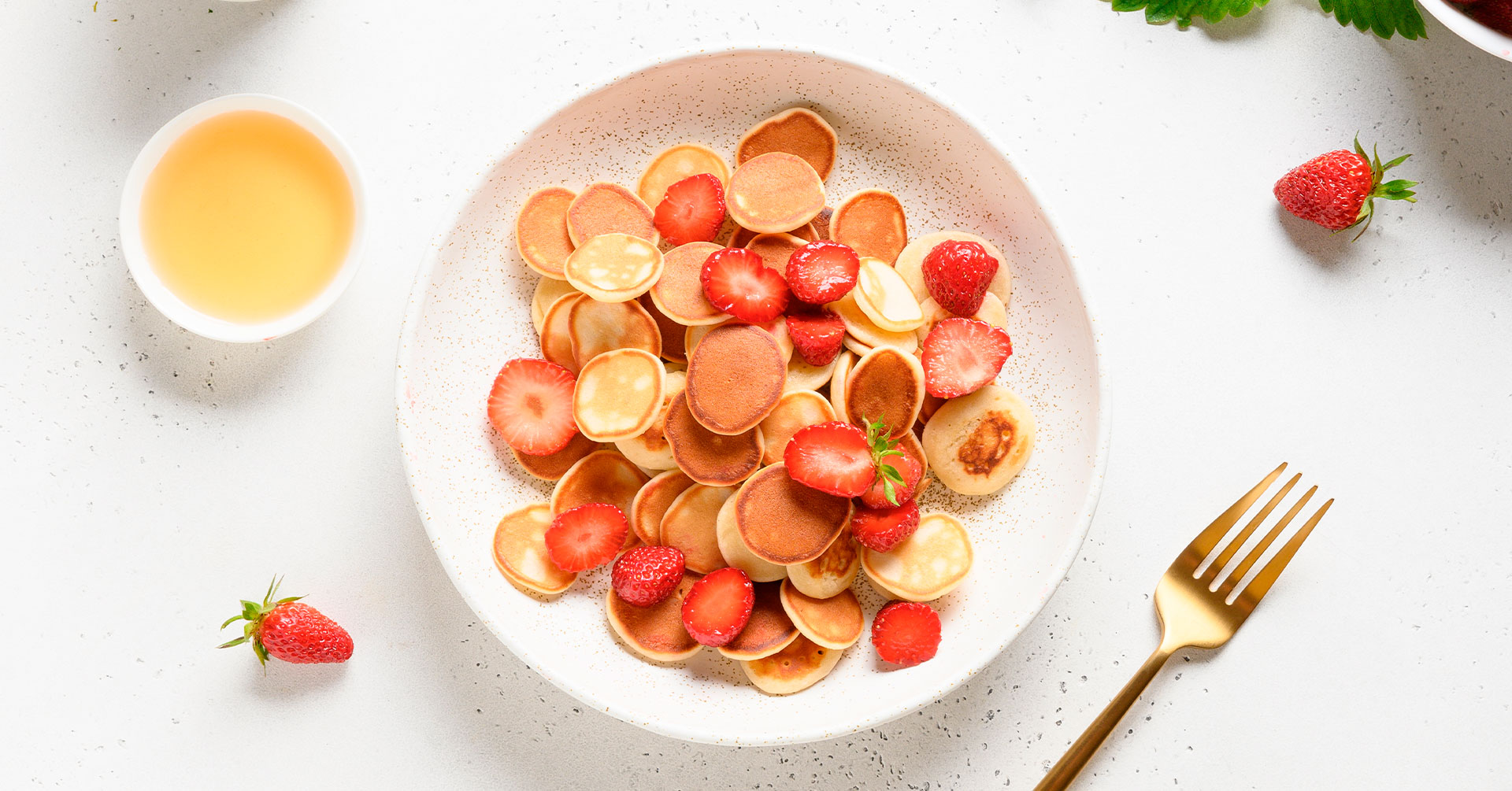 Minipancakes de avena