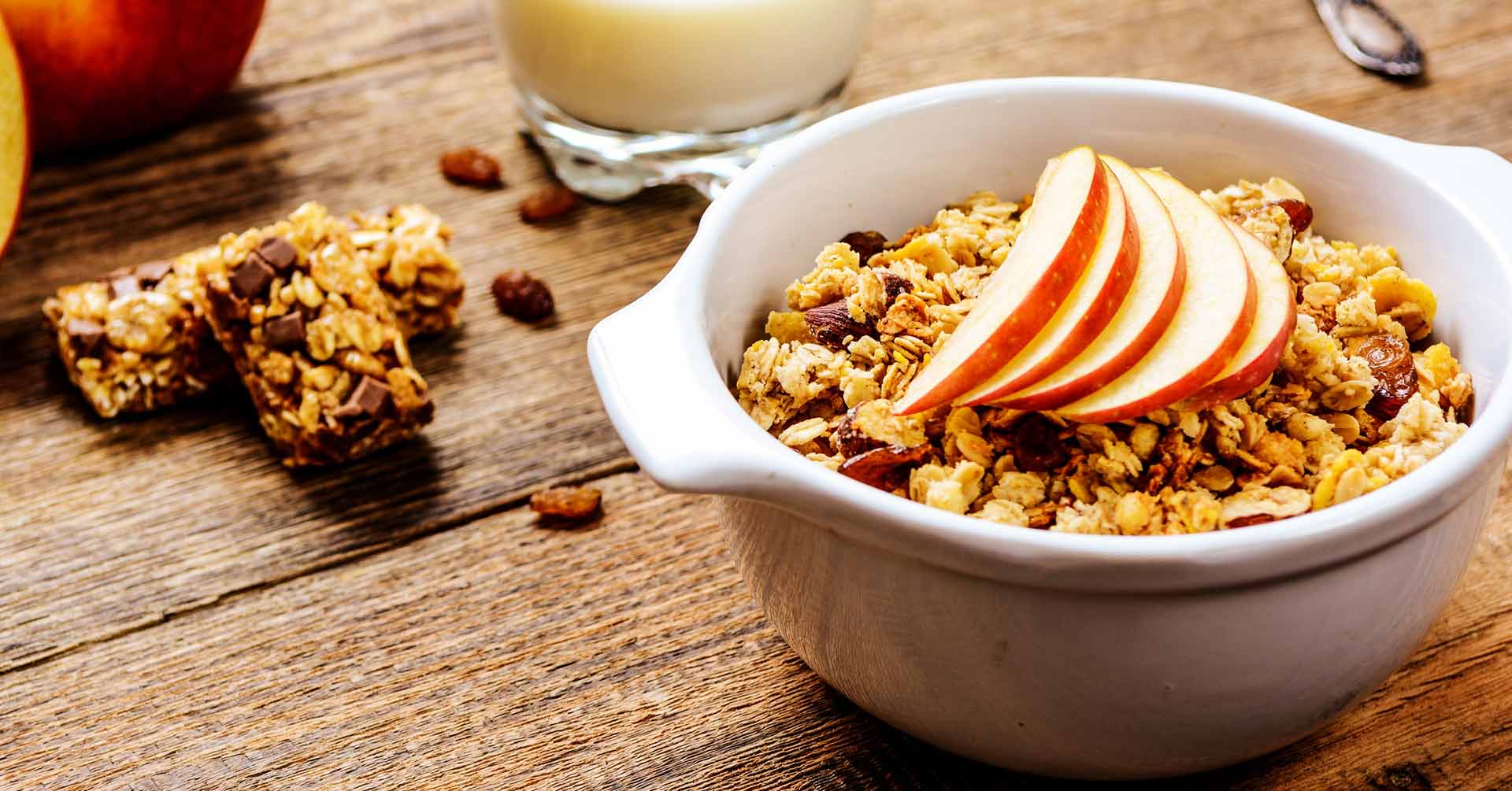 3 recetas con manzana y granola que te encantarán