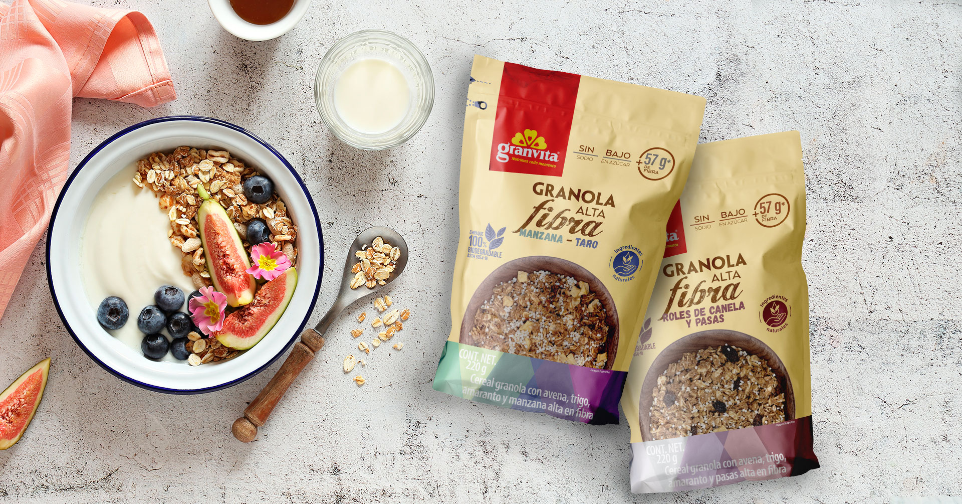 Granola Alta en Fibra Granvita: 5 razones para amarla