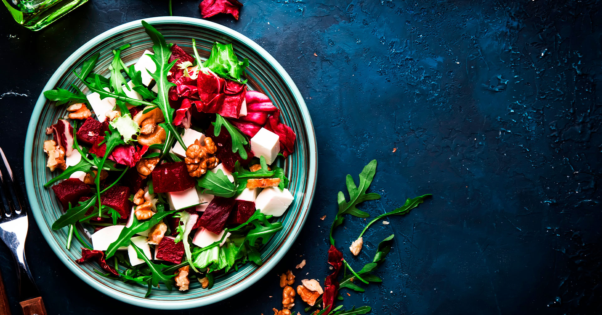 Ensalada navideña con betabel