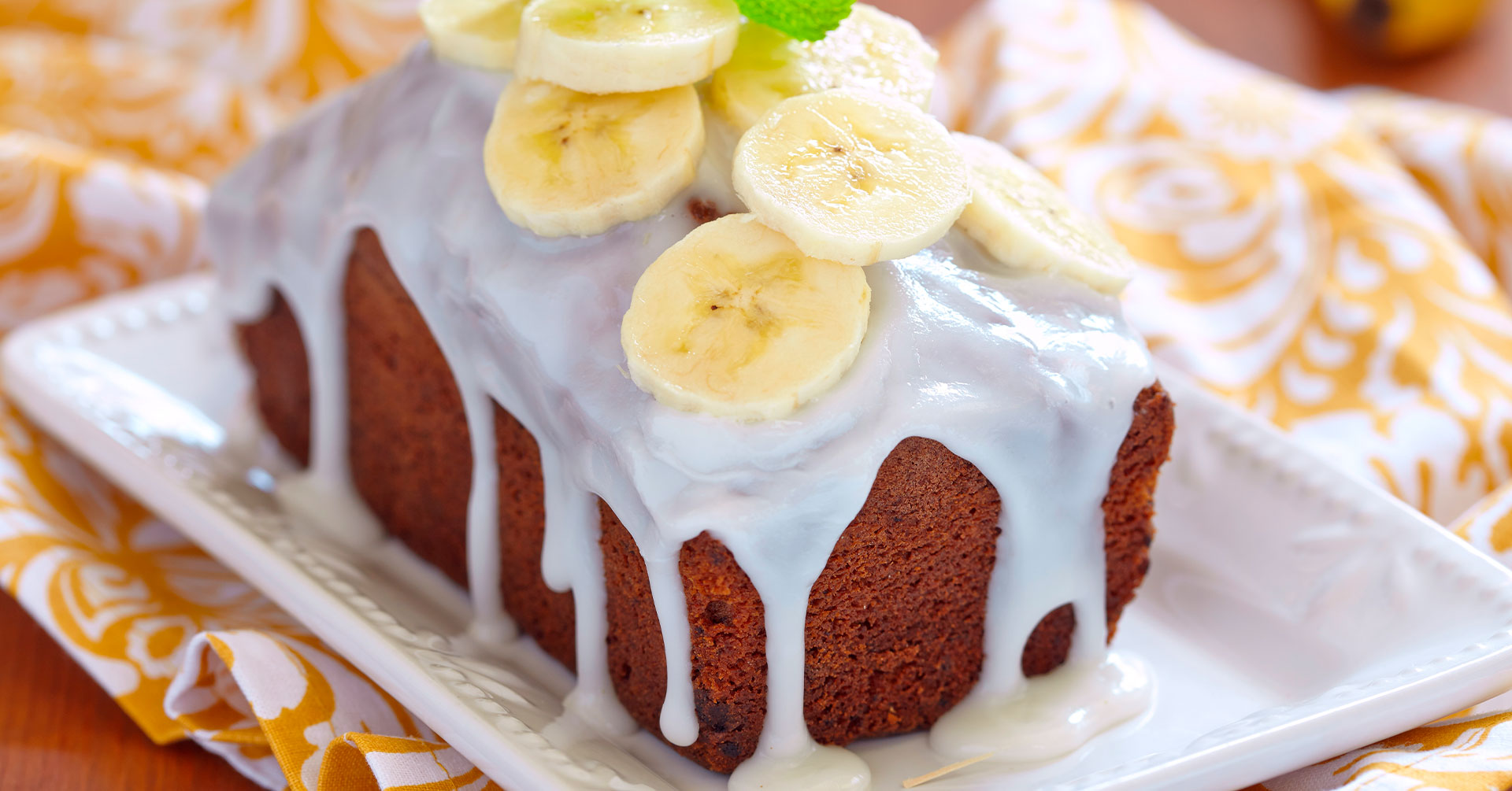 Panqué de plátano con harina de hot cakes