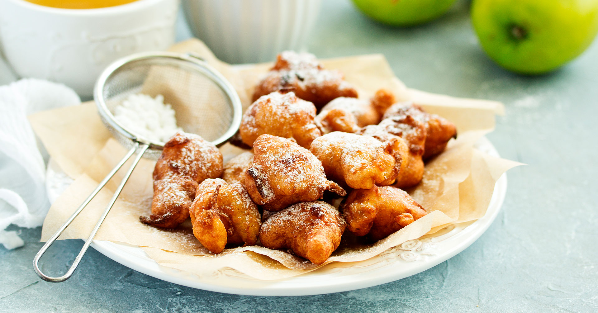 Buñuelitos de manzana