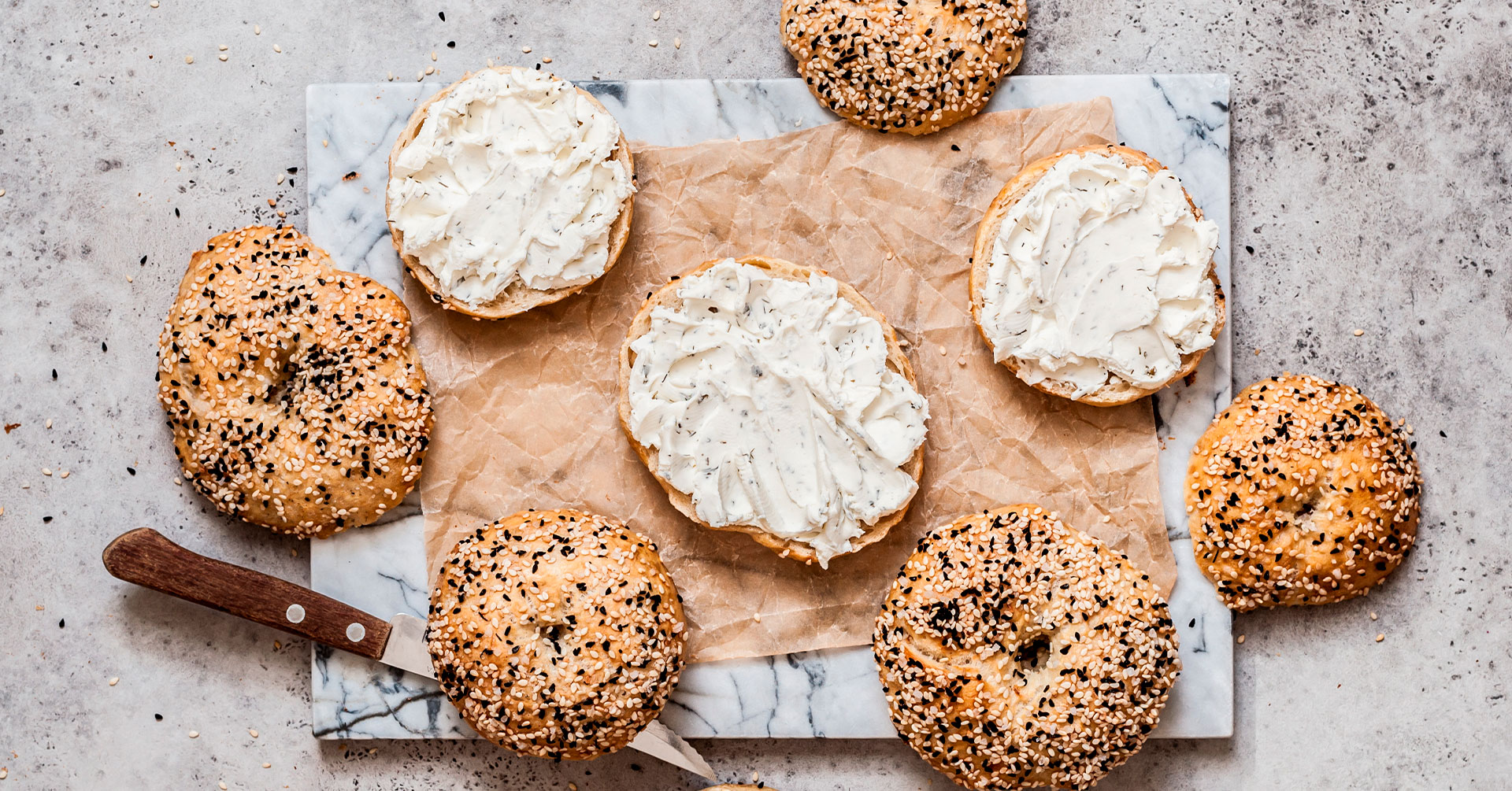 Panecillo de avena y requesón