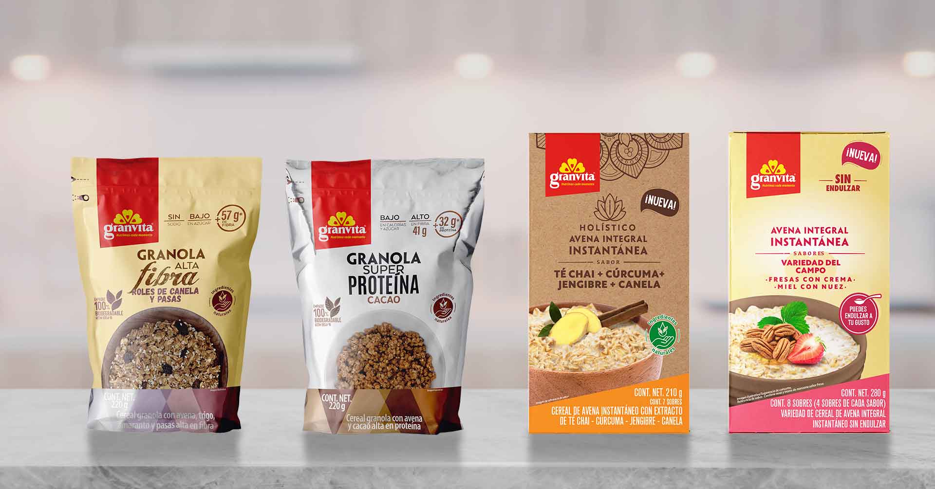 4 productos libres de sellos Granvita que debes tener en tu alacena