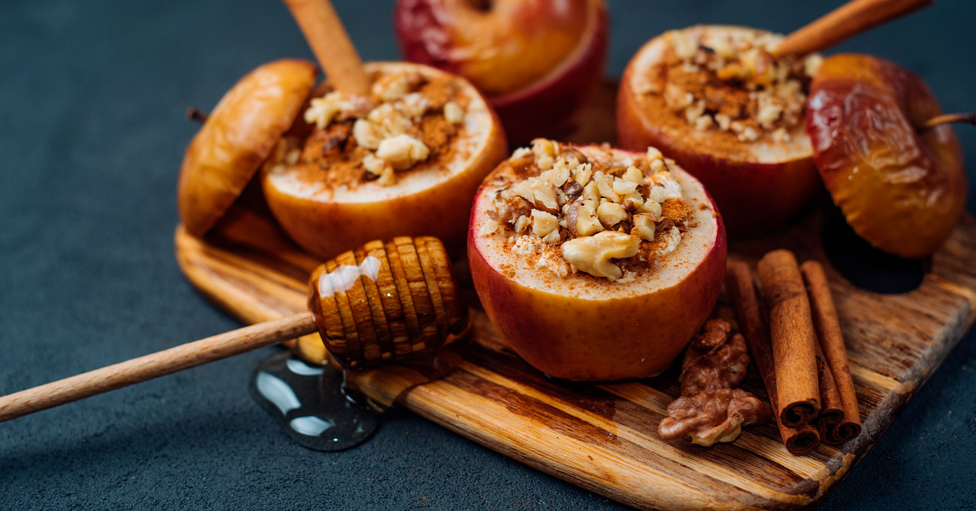 Manzanas caramelizadas