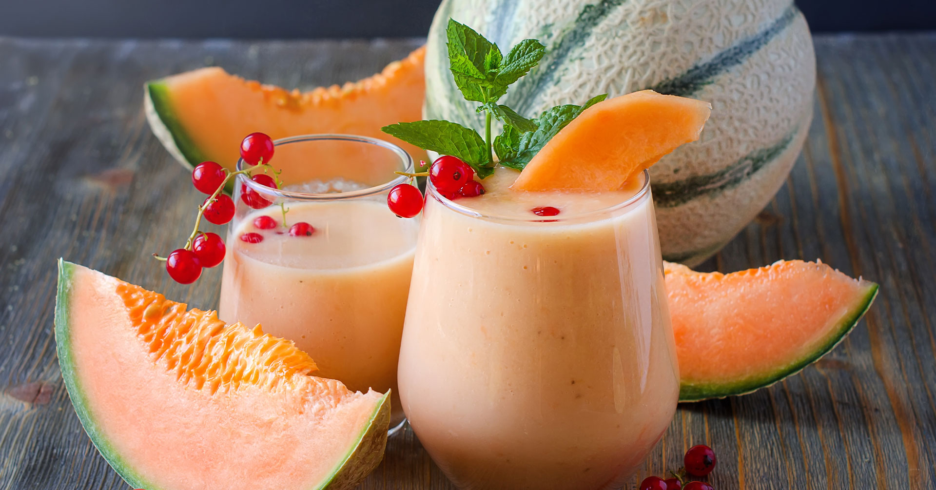 Agua de avena con melón