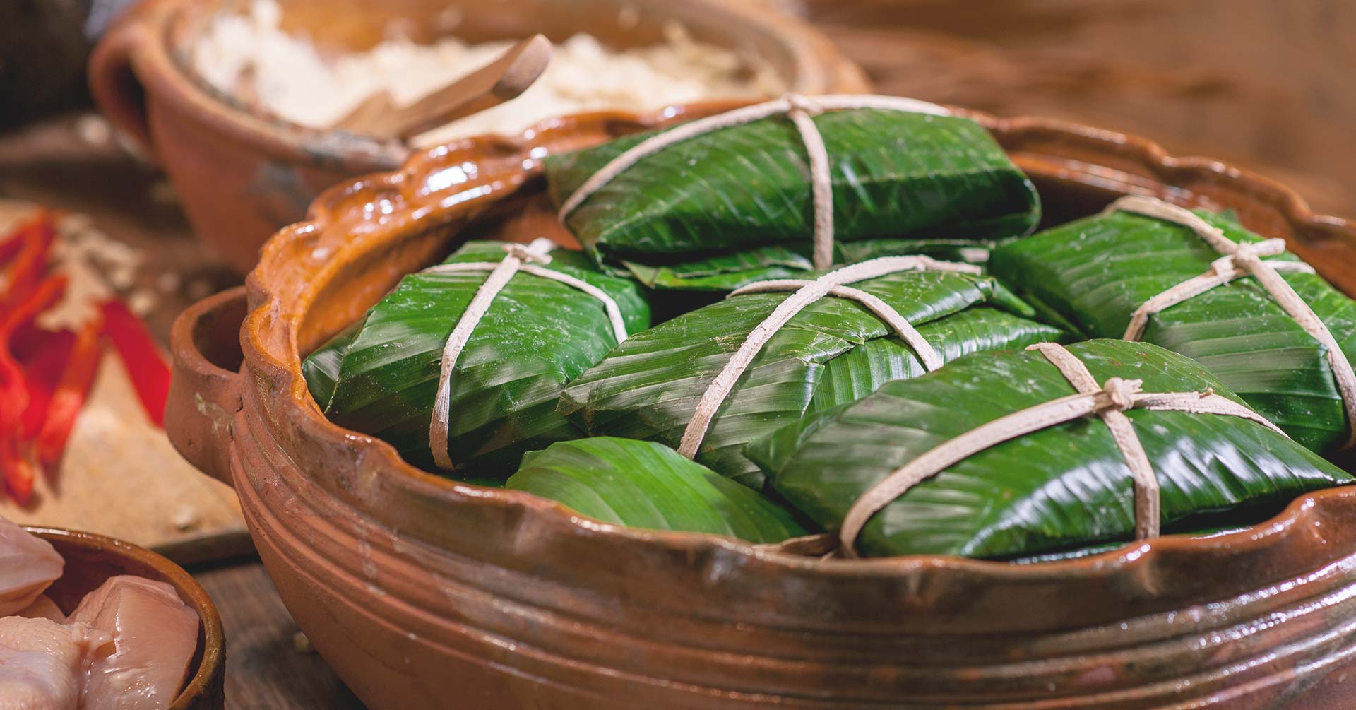 Corundas de harina de avena