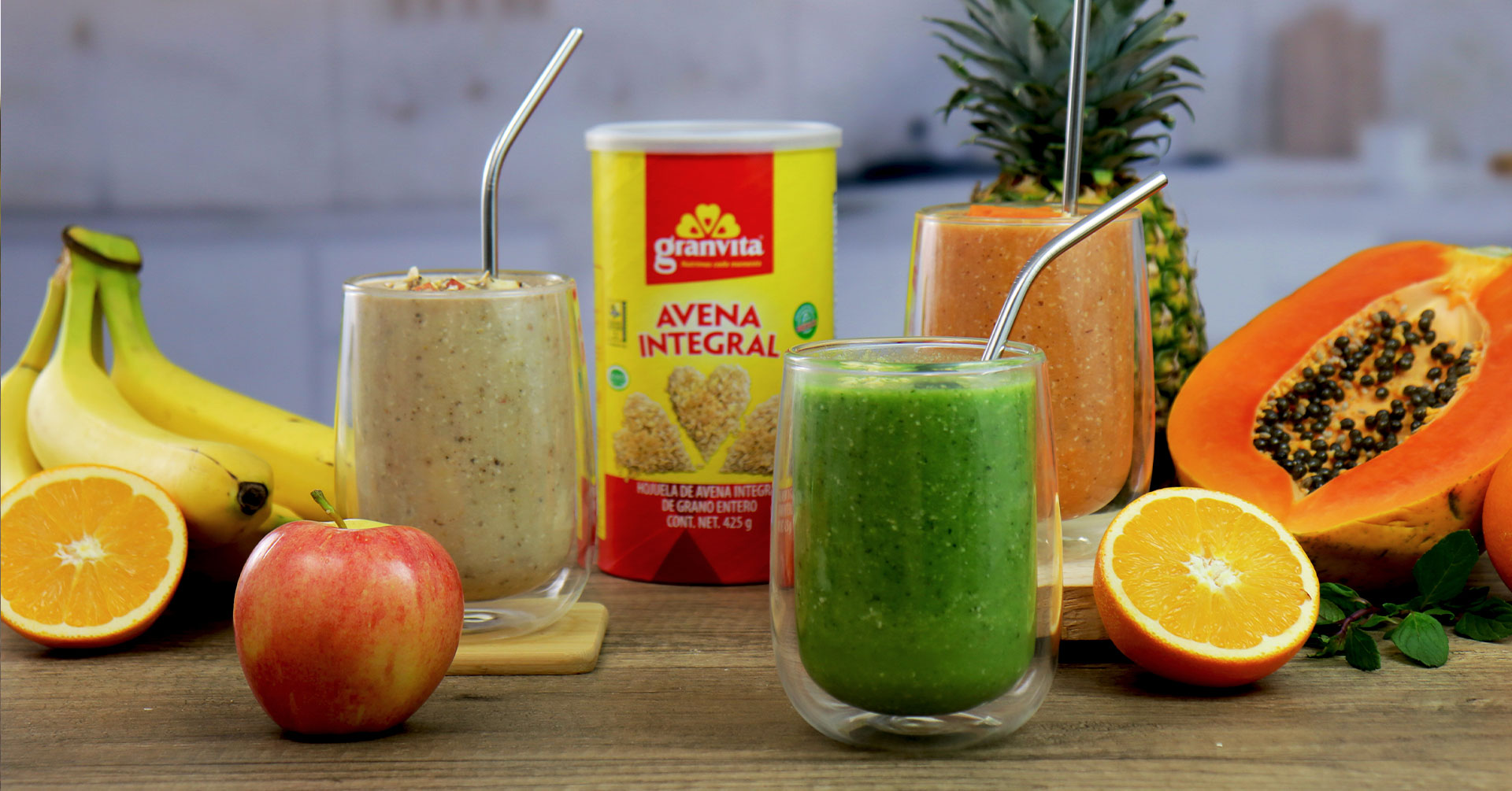 3 ricas bebidas saludables con avena