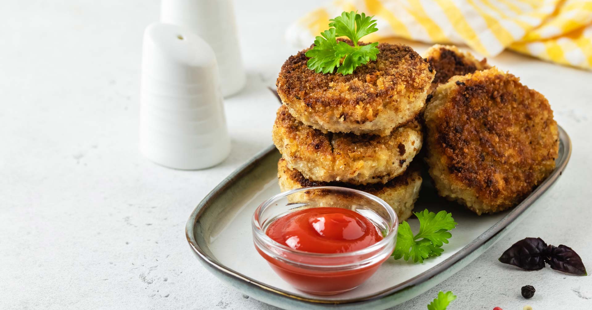 Hamburguesas de salmón con avena