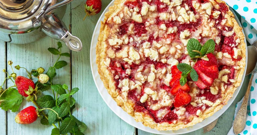 postre de primavera tarta de avena