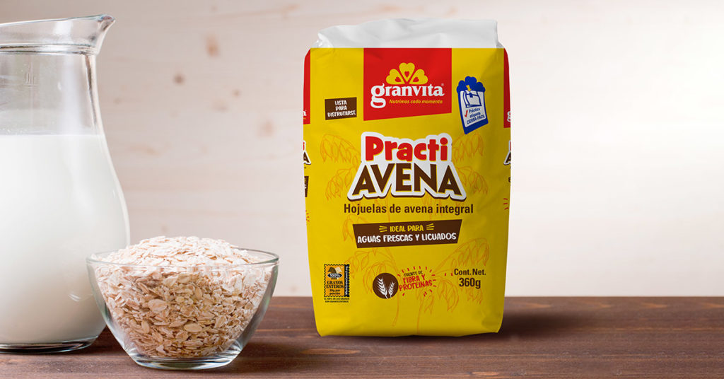 Imagen hojuelas de avena integral Practiavena Granvita 
