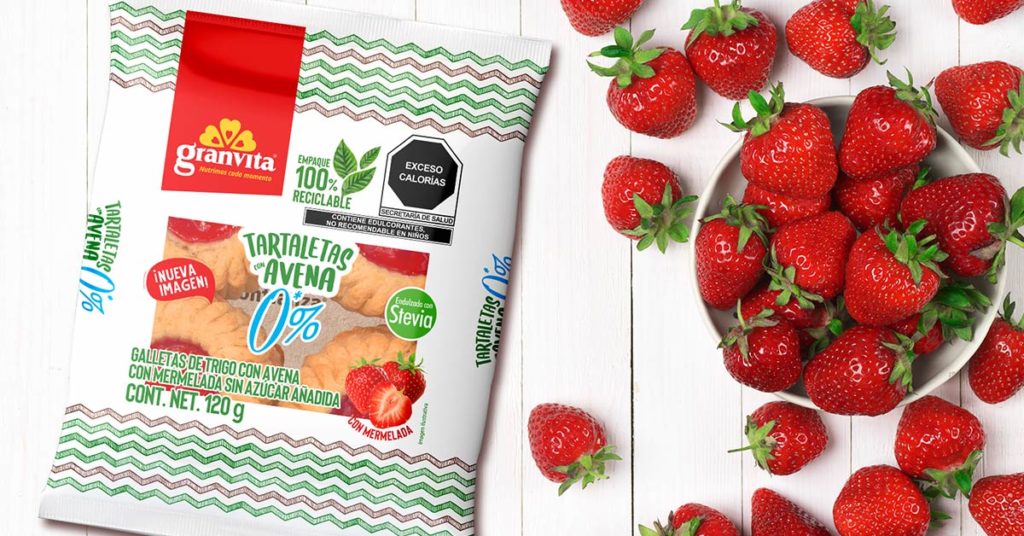 Imagen Tartaletas de Avena con mermelada de fresa