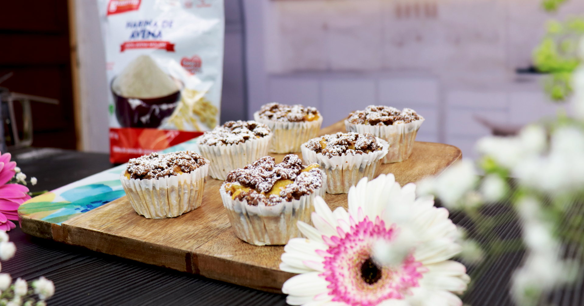 Muffins de pan francés