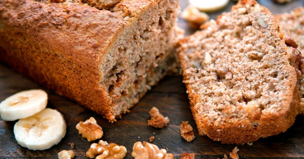 Imagen panqué de avena con nueces 