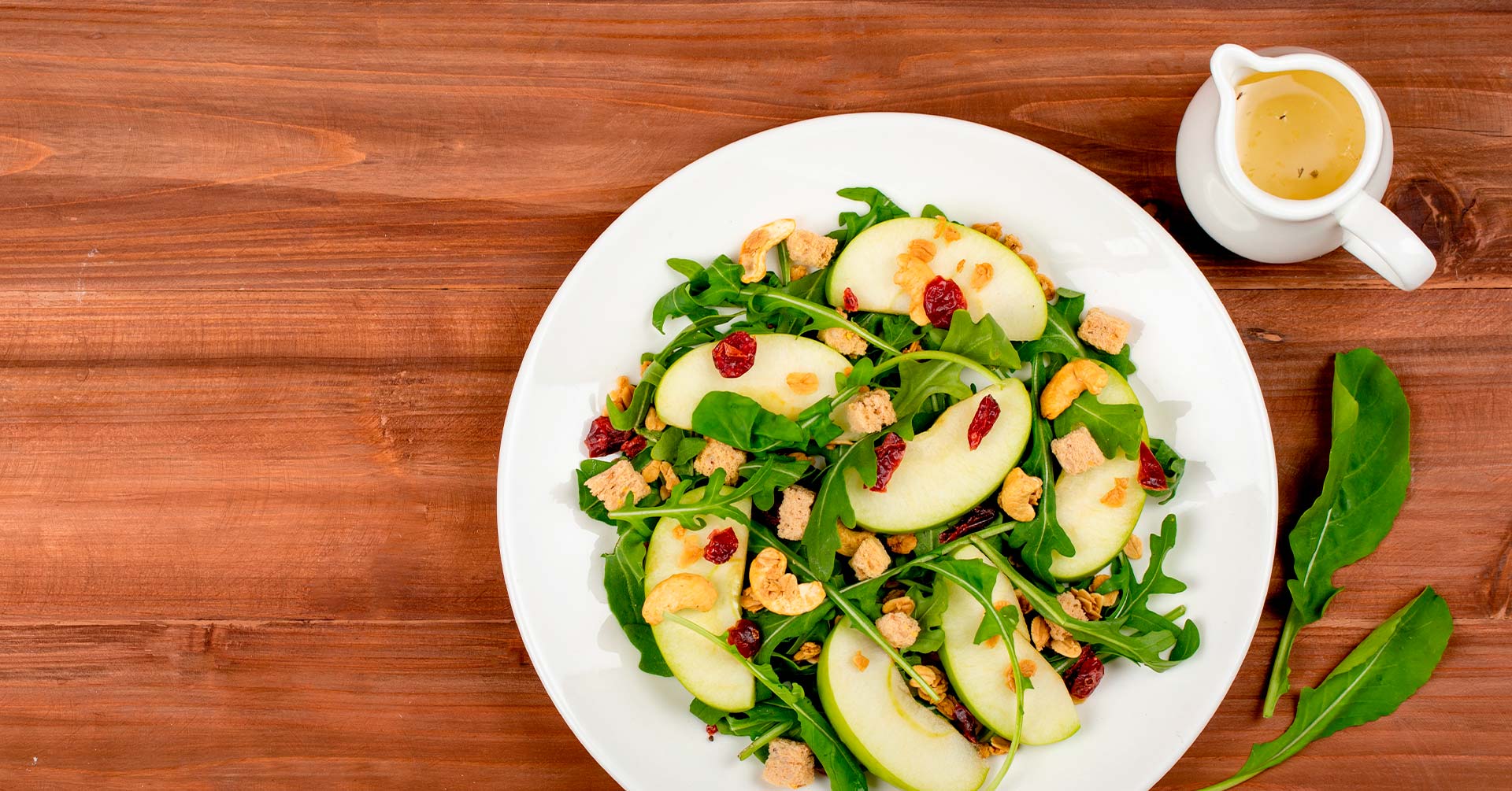 Ensalada de avena con manzana